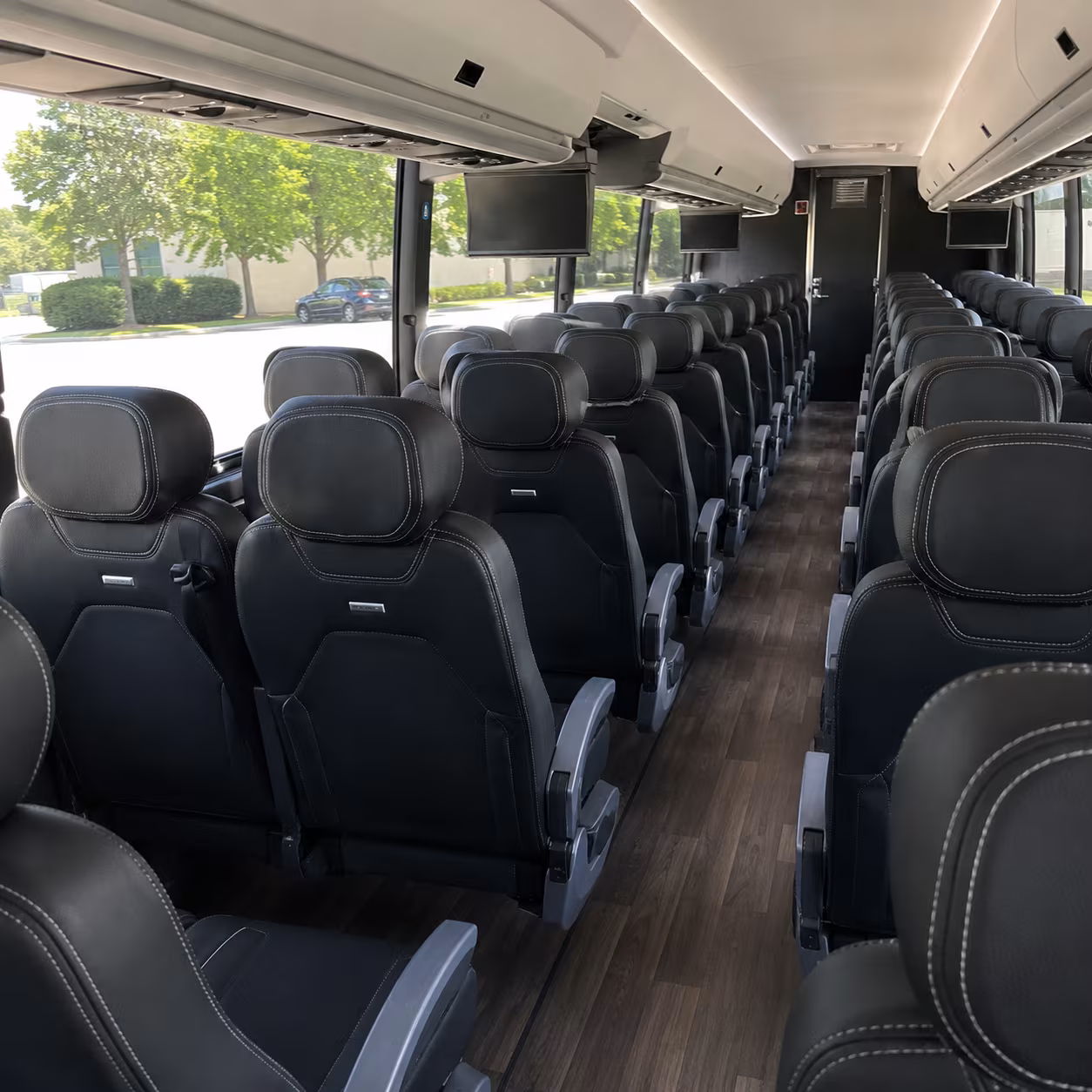 Charter Bus Interior