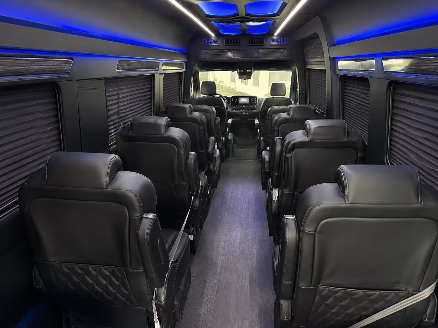 Jacksonville Airport Shuttle & Transportation party bus exterior