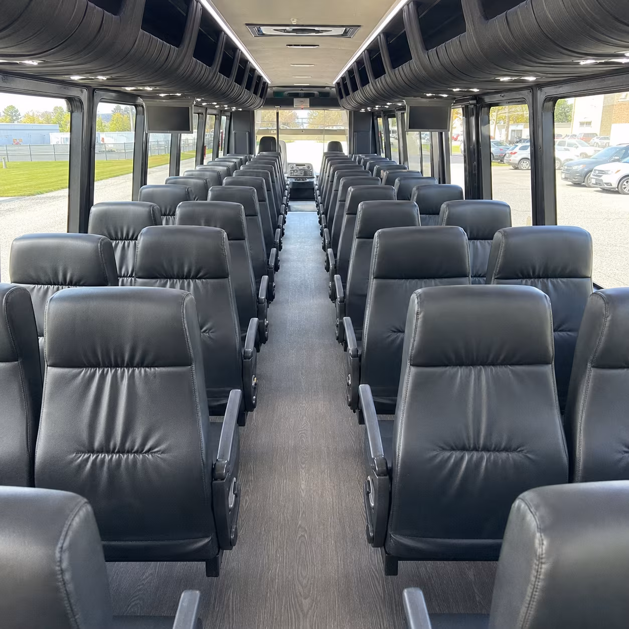 Jacksonville Airport Shuttle & Transportation party bus exterior