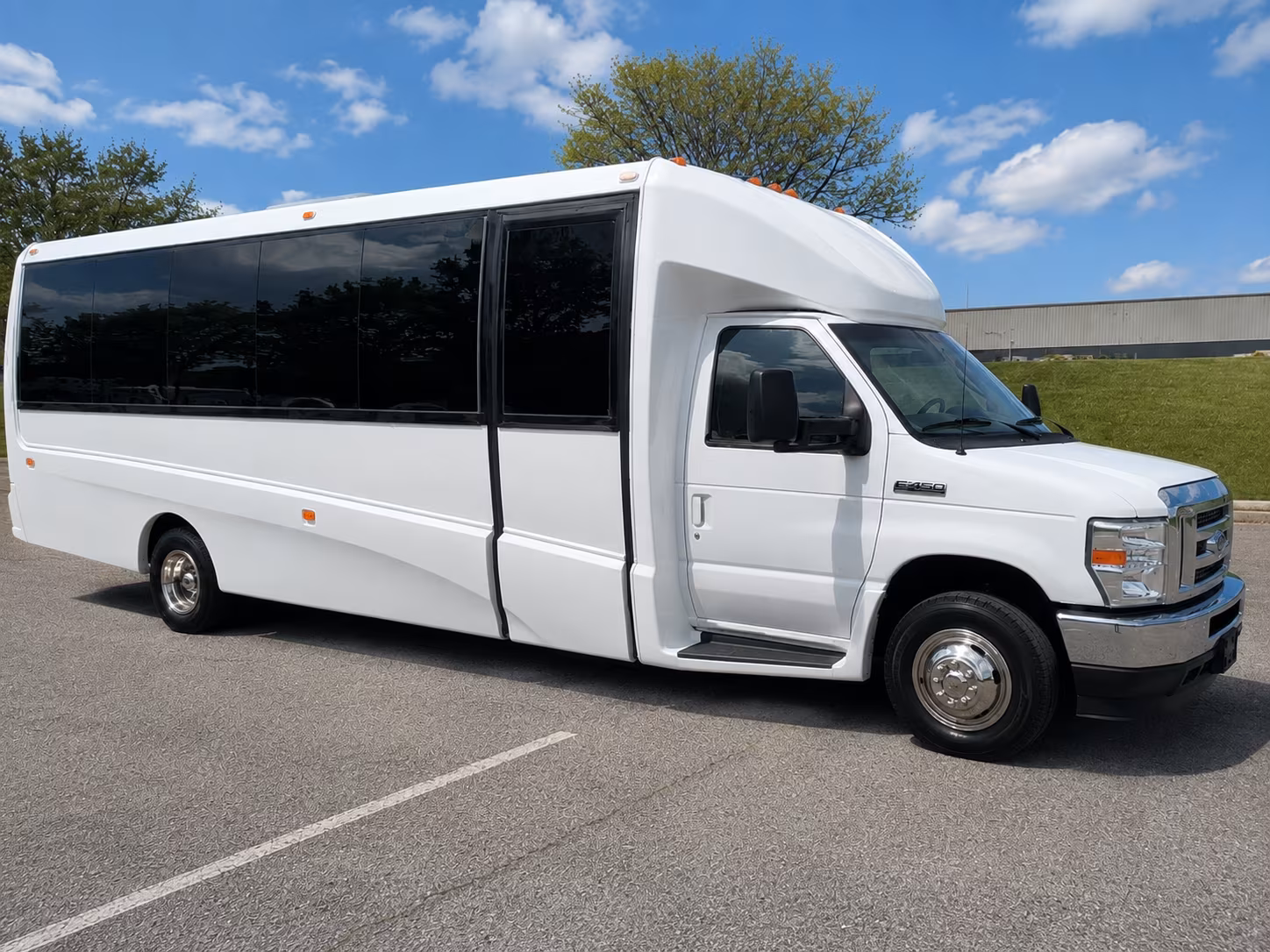 Jacksonville Corporate Transportation party bus exterior
