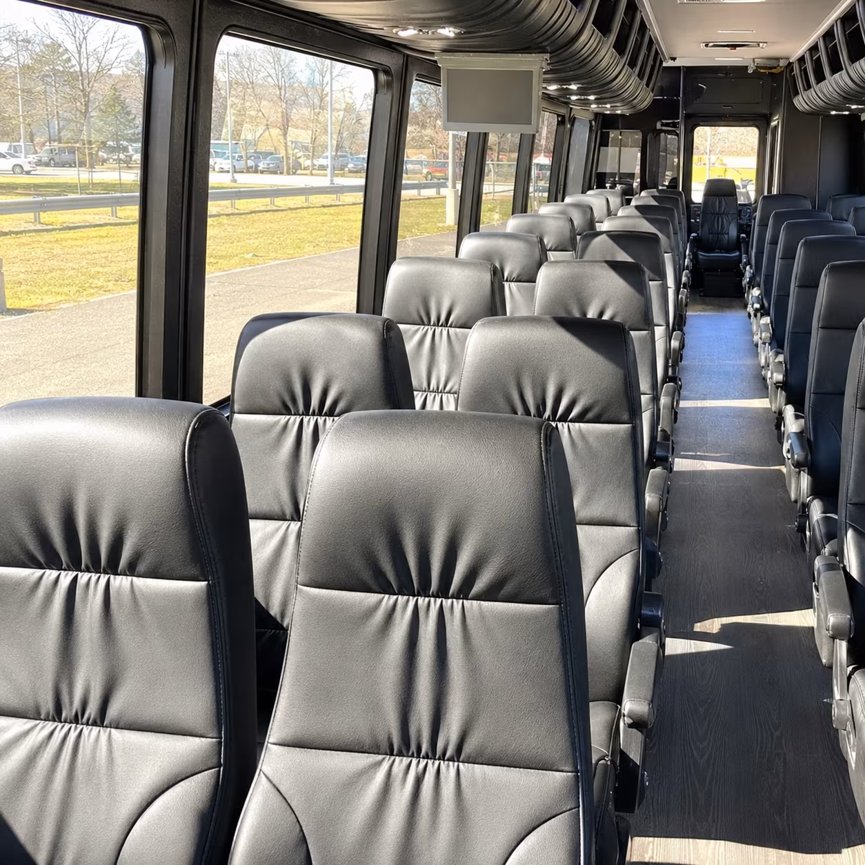 Jacksonville Corporate Transportation party bus exterior