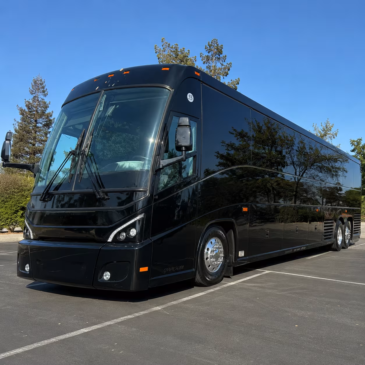 Jacksonville Corporate Transportation party bus exterior