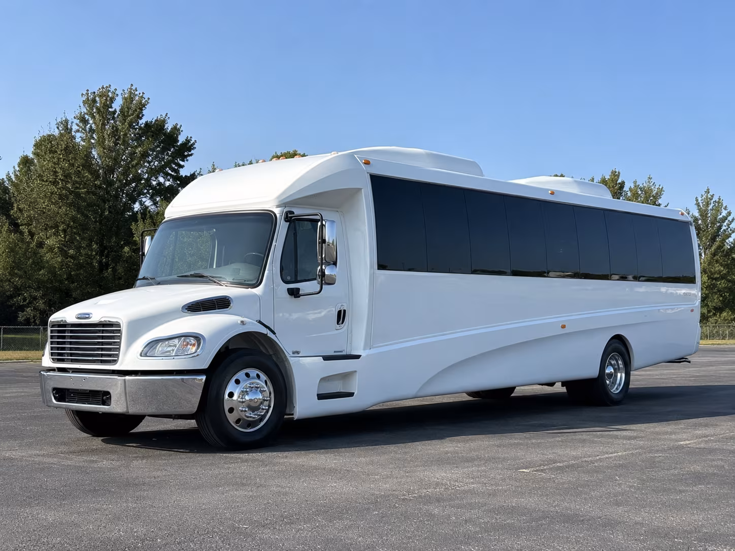 Jacksonville Private Event Transportation party bus exterior