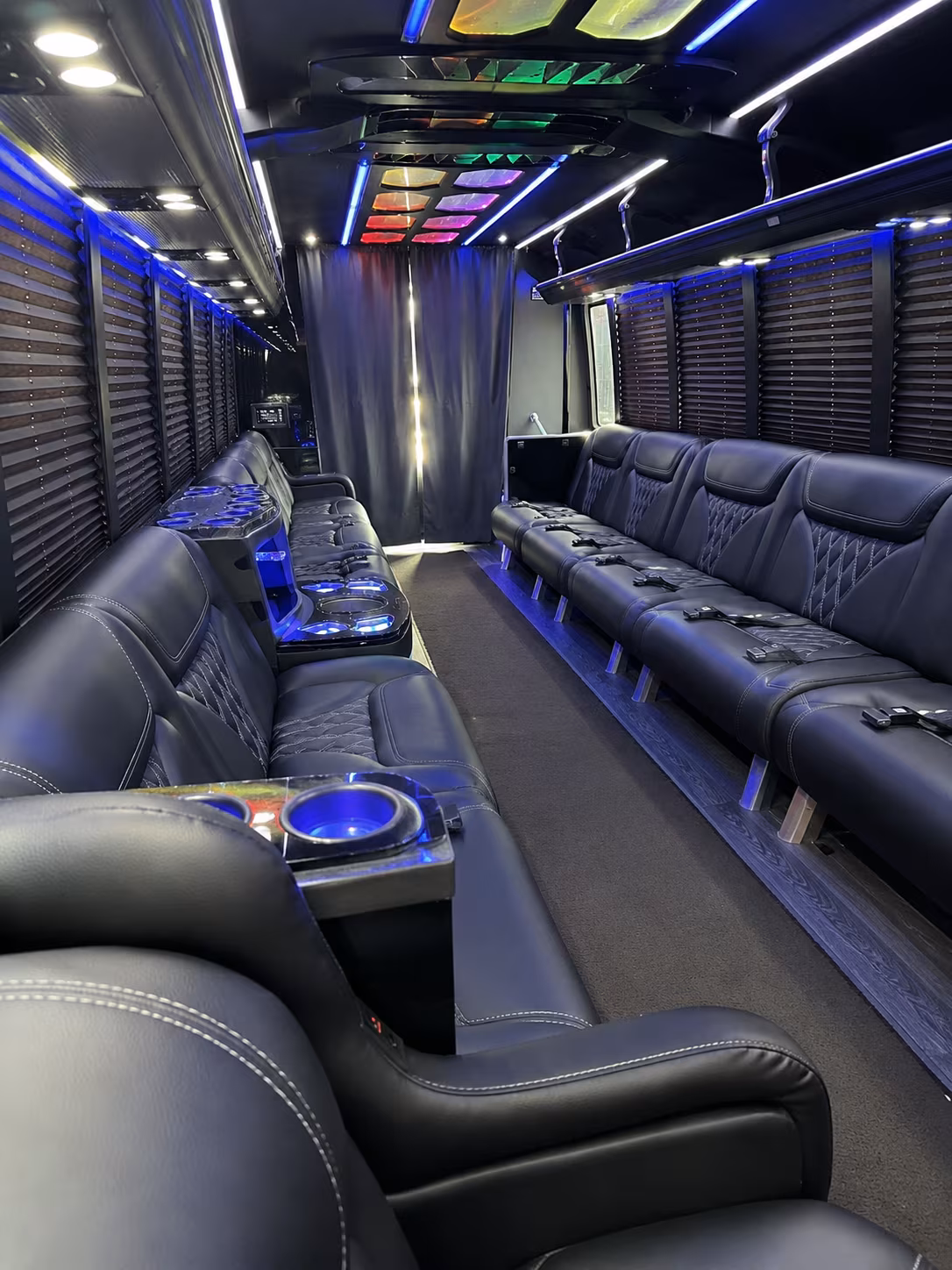 Jacksonville Prom & Homecoming Transportation onboard seating