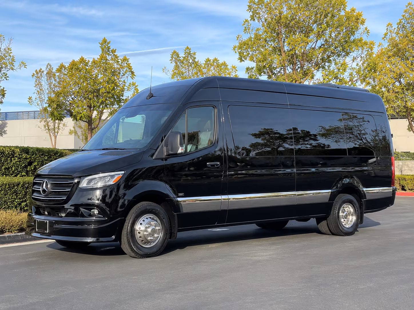 Jacksonville School Event Transportation party bus exterior