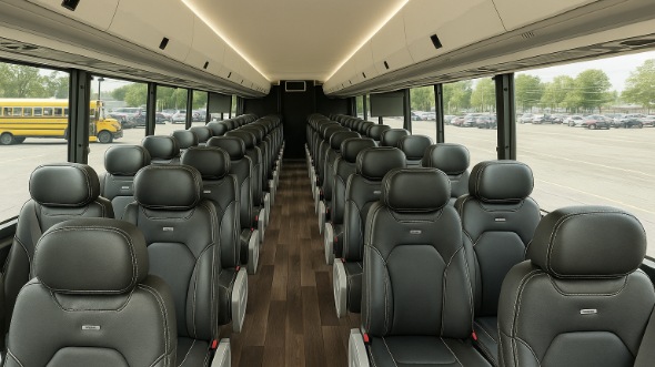 20 Passenger Minibus Interior