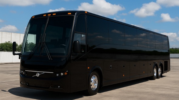 Exterior of Charter Bus Company Orlando's 40 Passenger Party Bus in Orlando