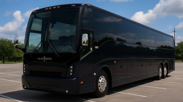 Exterior of Charter Bus Company Palm Coast's 40 Passenger Party Bus in Palm Coast