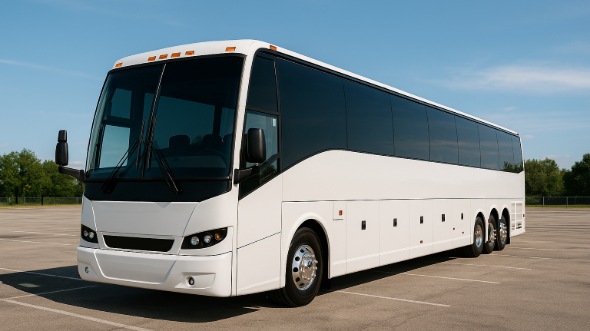 Exterior of Charter Bus Company Spring Hill's 40 Passenger Party Bus in Spring Hill